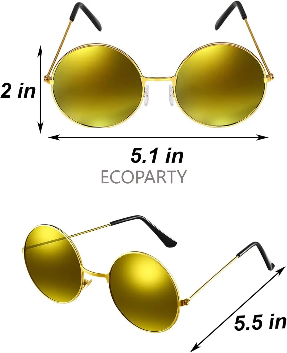 Custom Women 1970 Style Clothes Dress Peace Sign Accessories Jewelry Halloween 60s 70s Disco Outfit Hippie Costume ecoparty