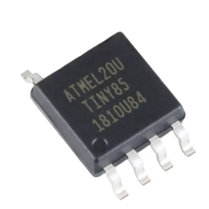 New and Original ATTINY25-20SU Atmel 8-bit AVR Microcontroller with 2/4/8K Bytes In-System Programmable Flash ATTINY25-20SU