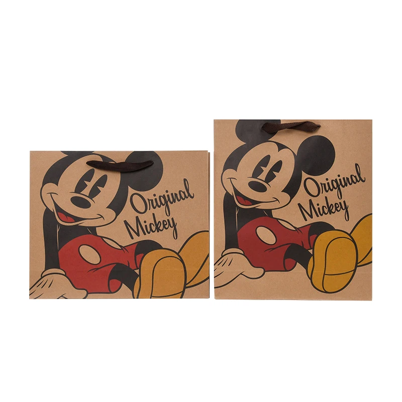 Бумажные пакеты с ручкой в форме коробки