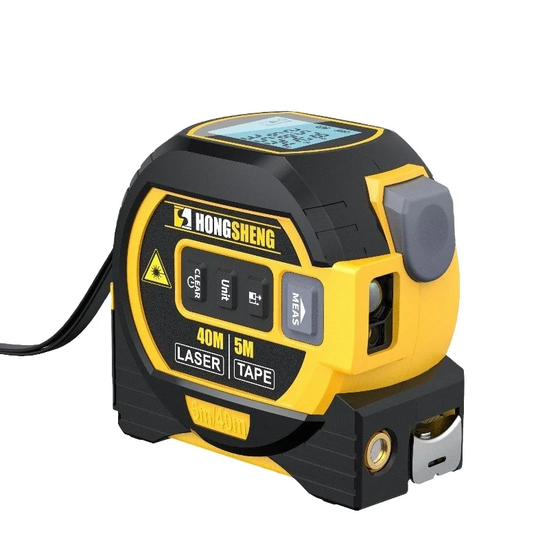 3 in 1 Laser Distance Meter Digital Measuring Instrument Tape Measure Area and Volume