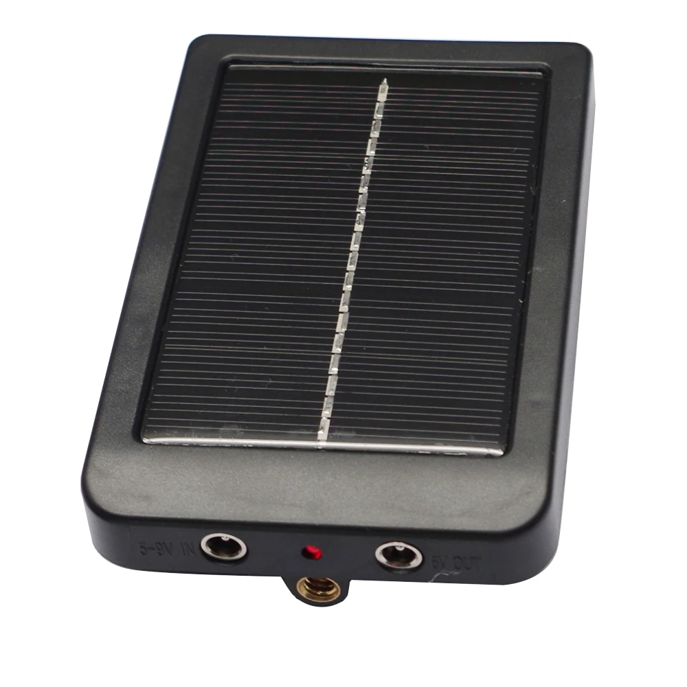 Suntek Outdoor 9V 1500mAh Solar Panel Charger US/EU Plug Hunting Trail Camera Charger For HC300M HC700 HC801HC900 Hunting Camera