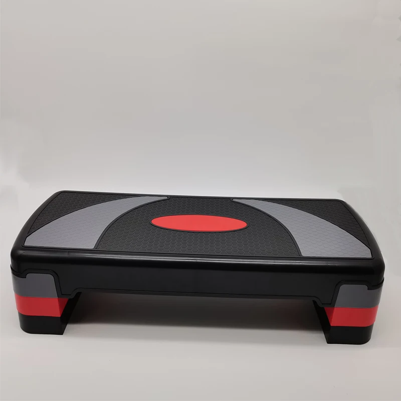 Fitness equipment steppers 3 levels adjustable aerobic step gym platform aerobic stepper
