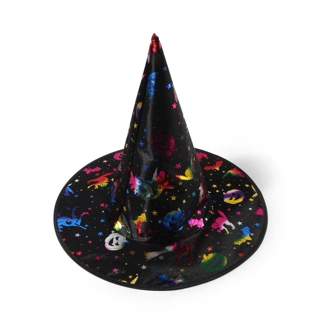 Hotsale sale 2021 witch hat for halloween Christmas  decorations party hats Wide eaves shading