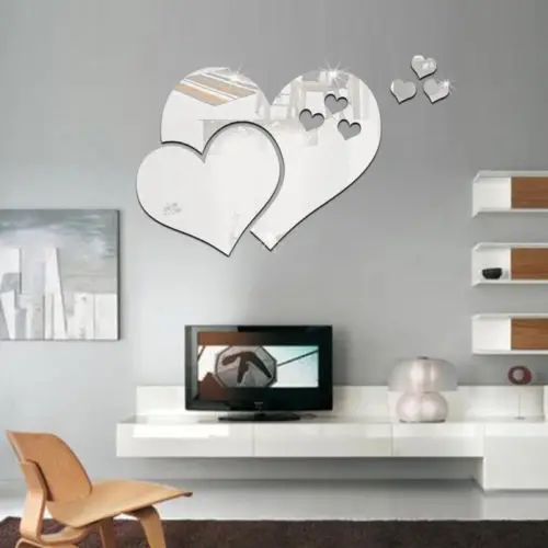 Acrylic Mirror 3D wall Mirror Kids Room Art Living Room Mirror