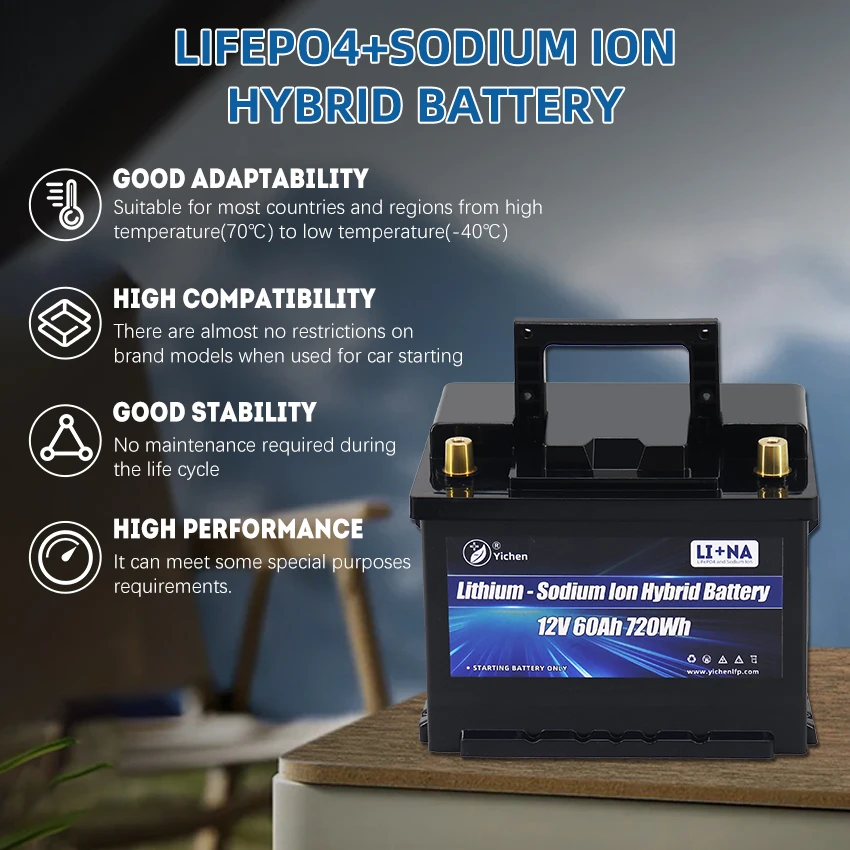 sodium lithium ion deep cycle dual purpose marine cranking 12 volt starting lifepo4 12v 60ah lithium battery for trolling motor