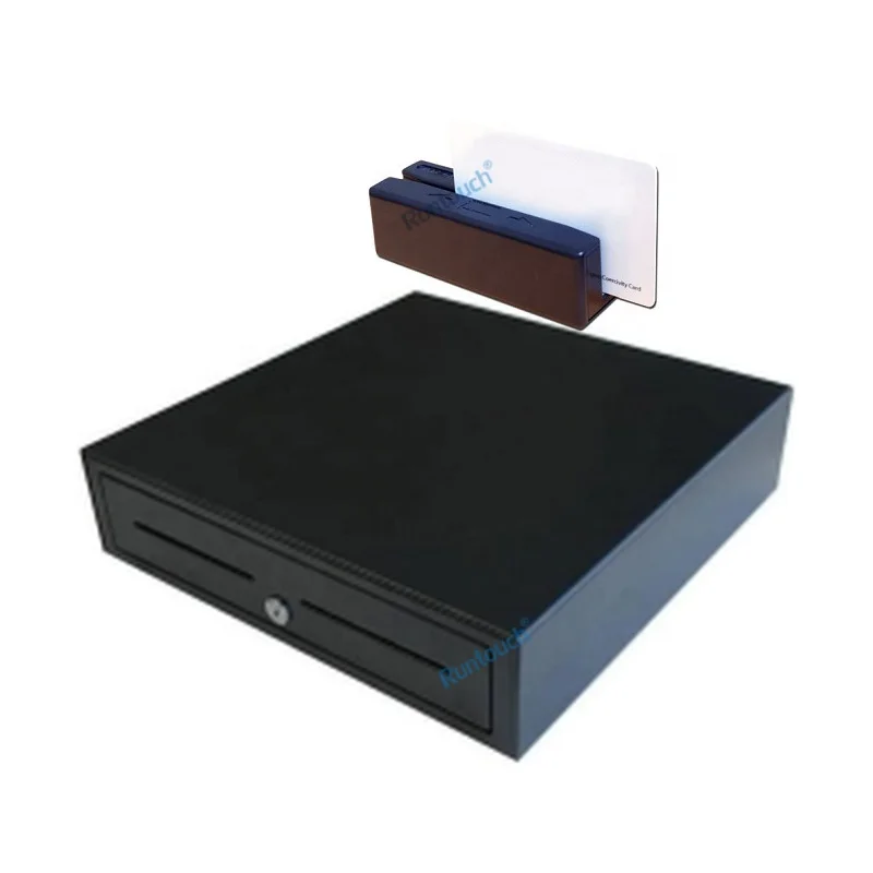 POS system with thermal printer cash drawer barcode scanner MSR card reader
