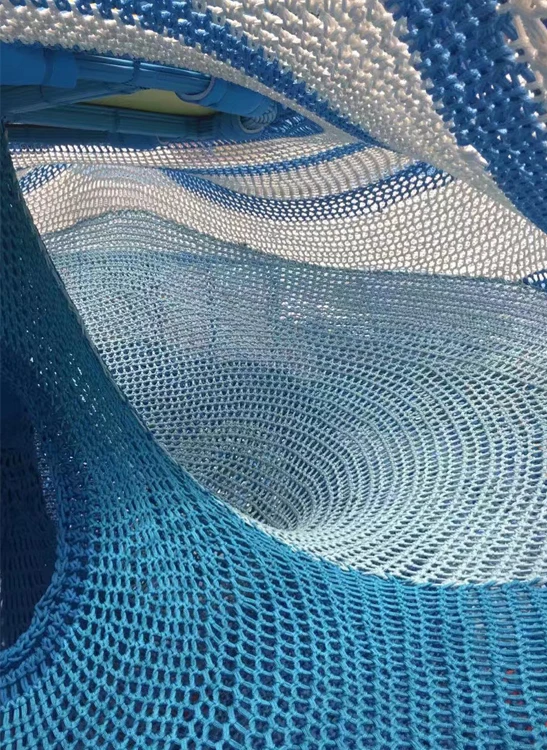 Commercial Used Kids Crochet Playground for Indoor Playground