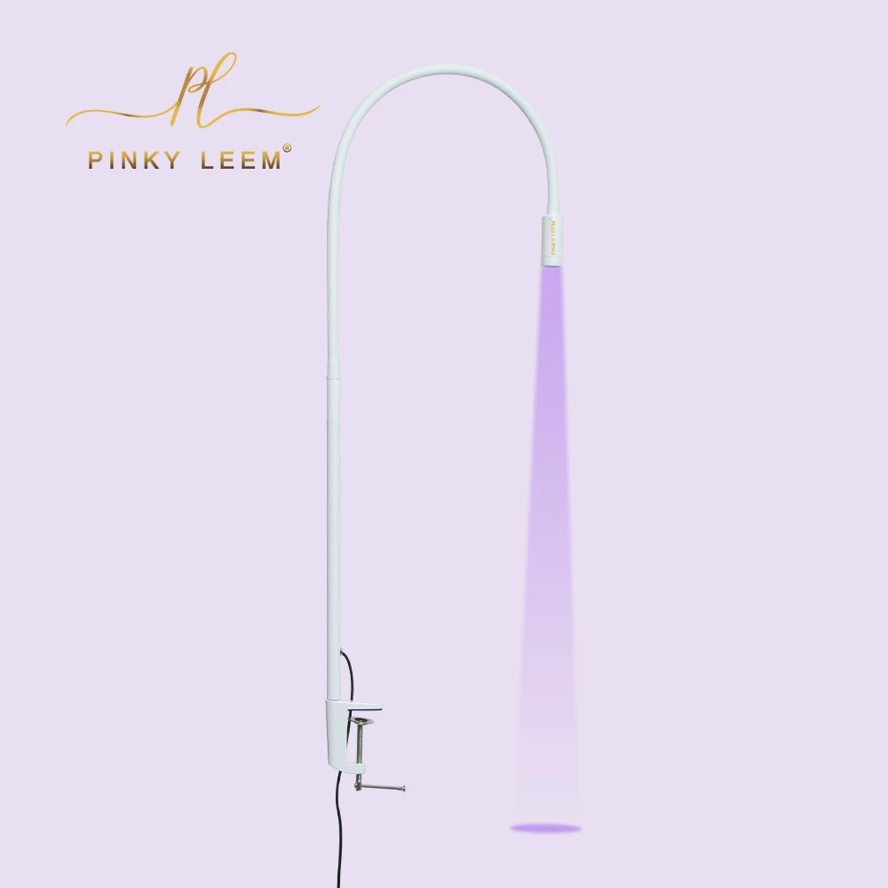 pinky leem eyelash extension stand uv lamp nail salon light led full set uv eyelash gluelash lamp uv light eyelash curler