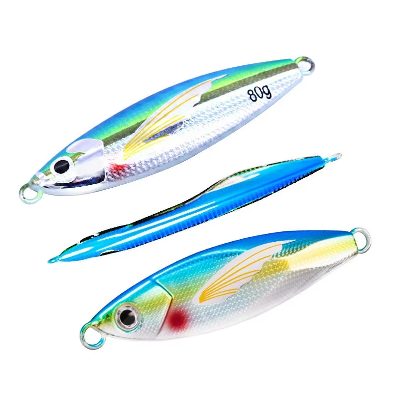 Dubstep Alloy Metal Slow Pitch Jig Lure Shore Hard Artificial 30g-120g Jigging Lure Bass Jig Sea Boat Sinking Lures Fishing