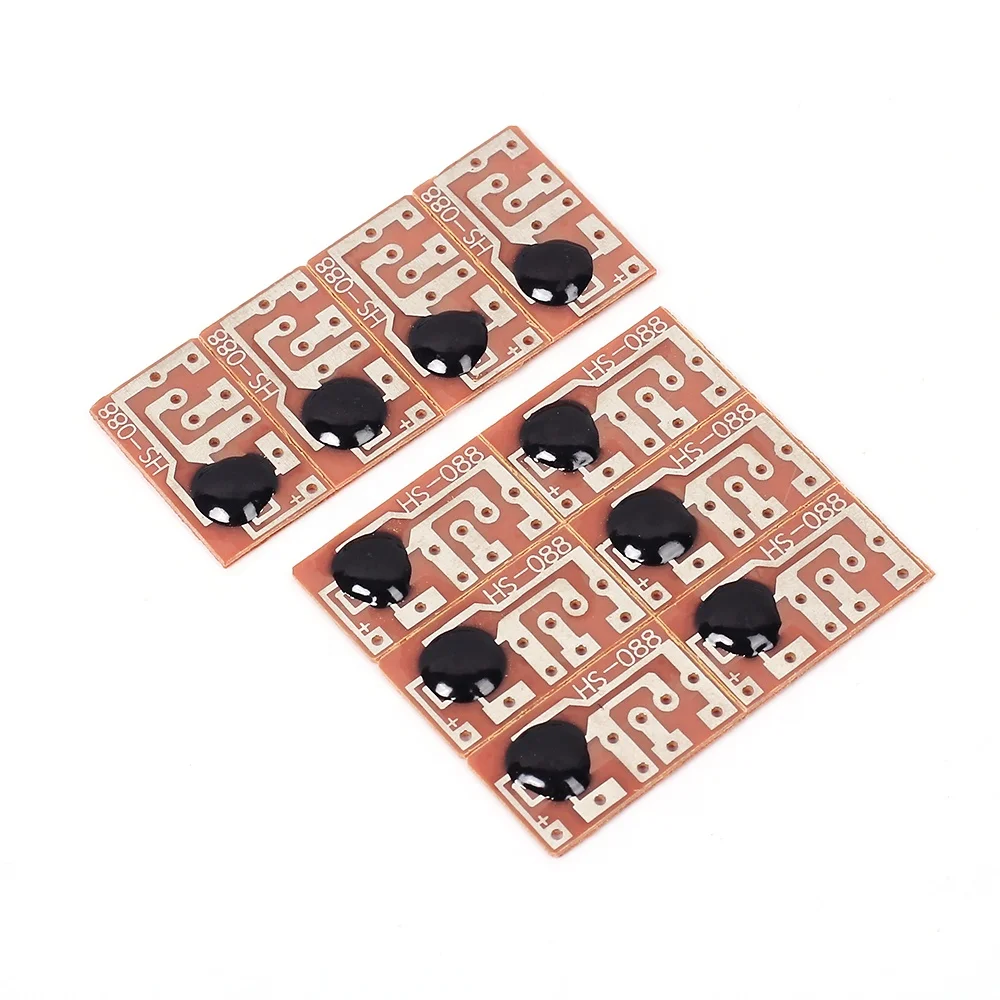 Звуковая плата IC чип модуль для игрушки «сделай сам» 10 шт./лот тональный дверной Звонок Dingdong музыкальный