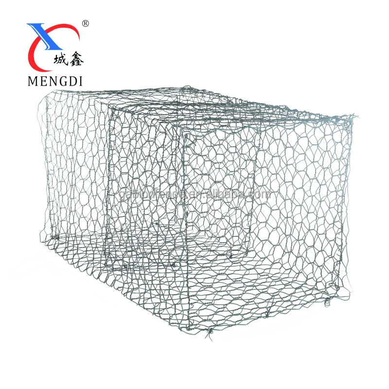 Anping manufacturer 2x1x1m pvc coated gabion boxes design price for riverbank
