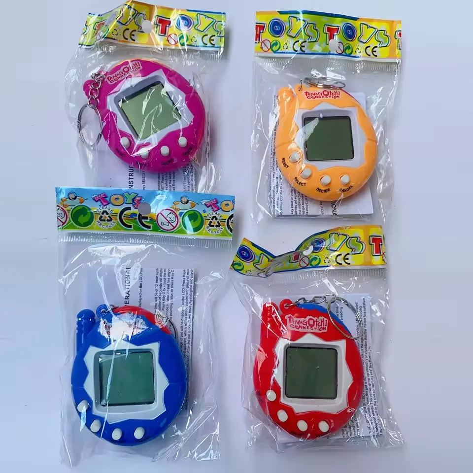 Tamagotchi Color Mix Handheld Virtual Pet Game 168 in 1 90S Nostalgic 49 Pets Egg Pet Machine Toy Funny Tamagochi For kids