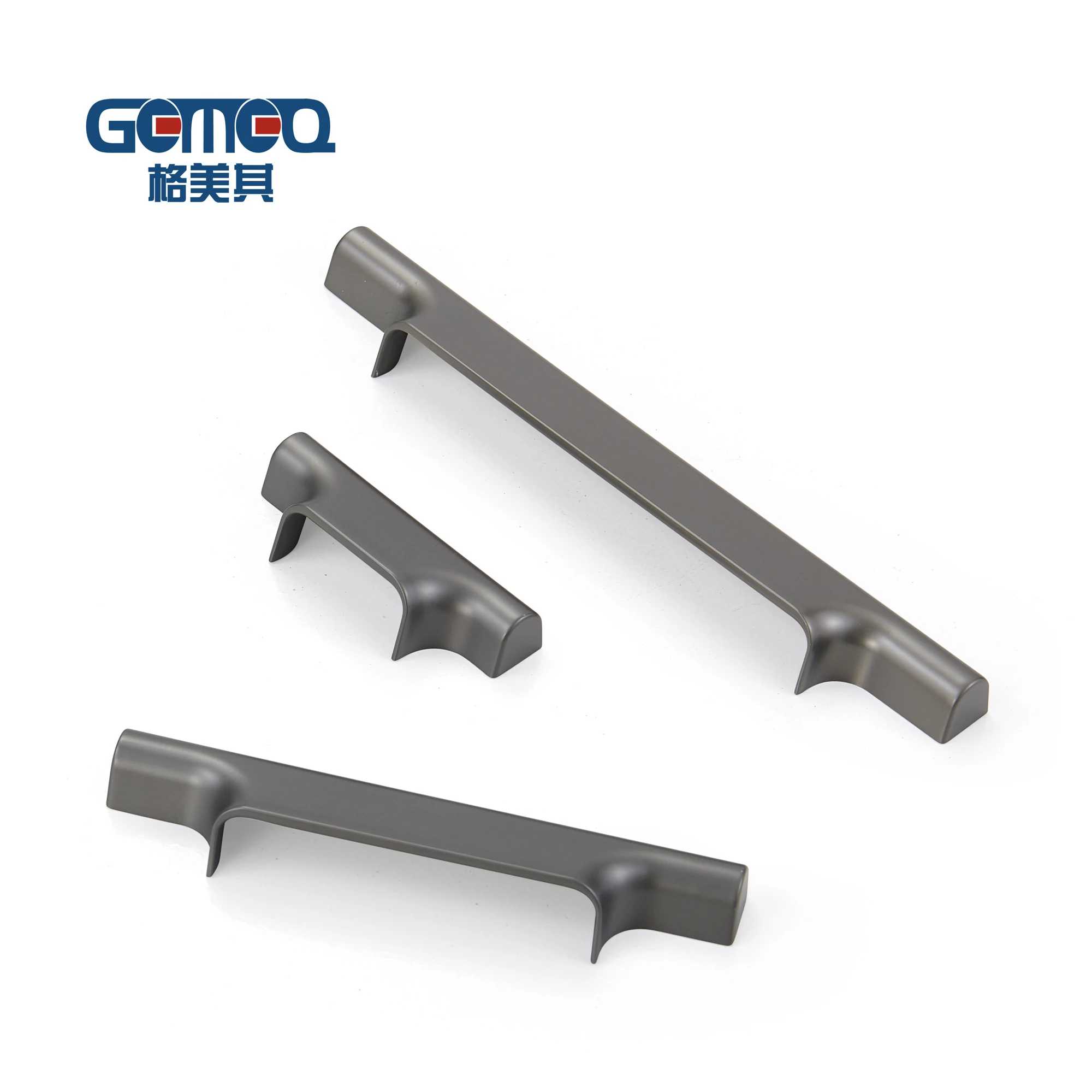 Black Uk Style Zinc Alloy Small Door Handle Kitchen Concealed  Drawer Hidden Flush Pull Zinc Handle