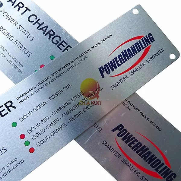 Шелкография металлическая Алюминиевая Табличка из нержавеющей стали таблички с логотипом