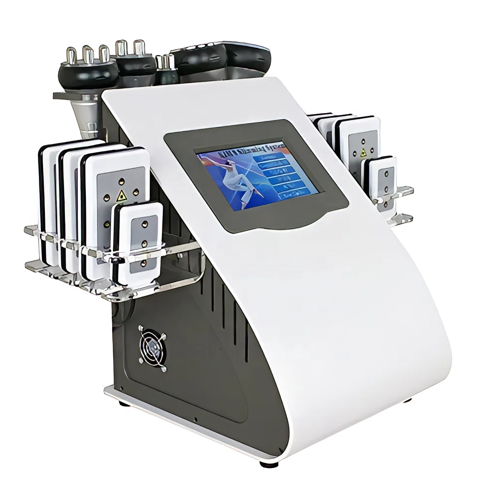 Body Vacuum Suction Massager Machine Fat Removal RF bio kim 8 New Cavitation Rf Vacuum Slimming Machine