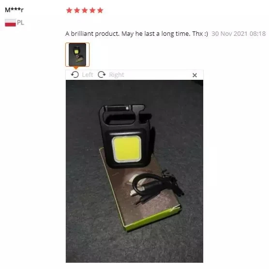 Outdoor Camping Powerful MINI Pocket Support Type-C Rechargeable Lightweight Highlight Light