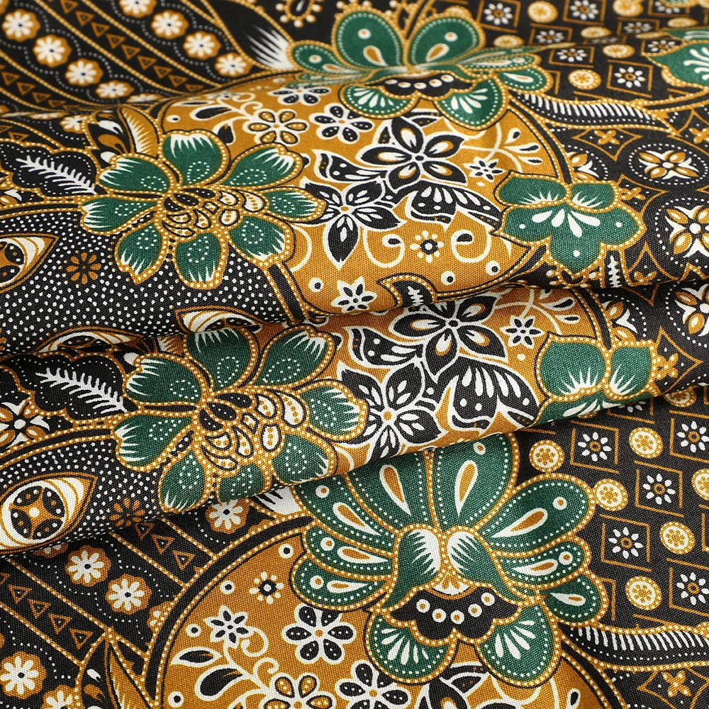 Hotsale 100% polyester print woven fabric Southeast Asia sarong pareo