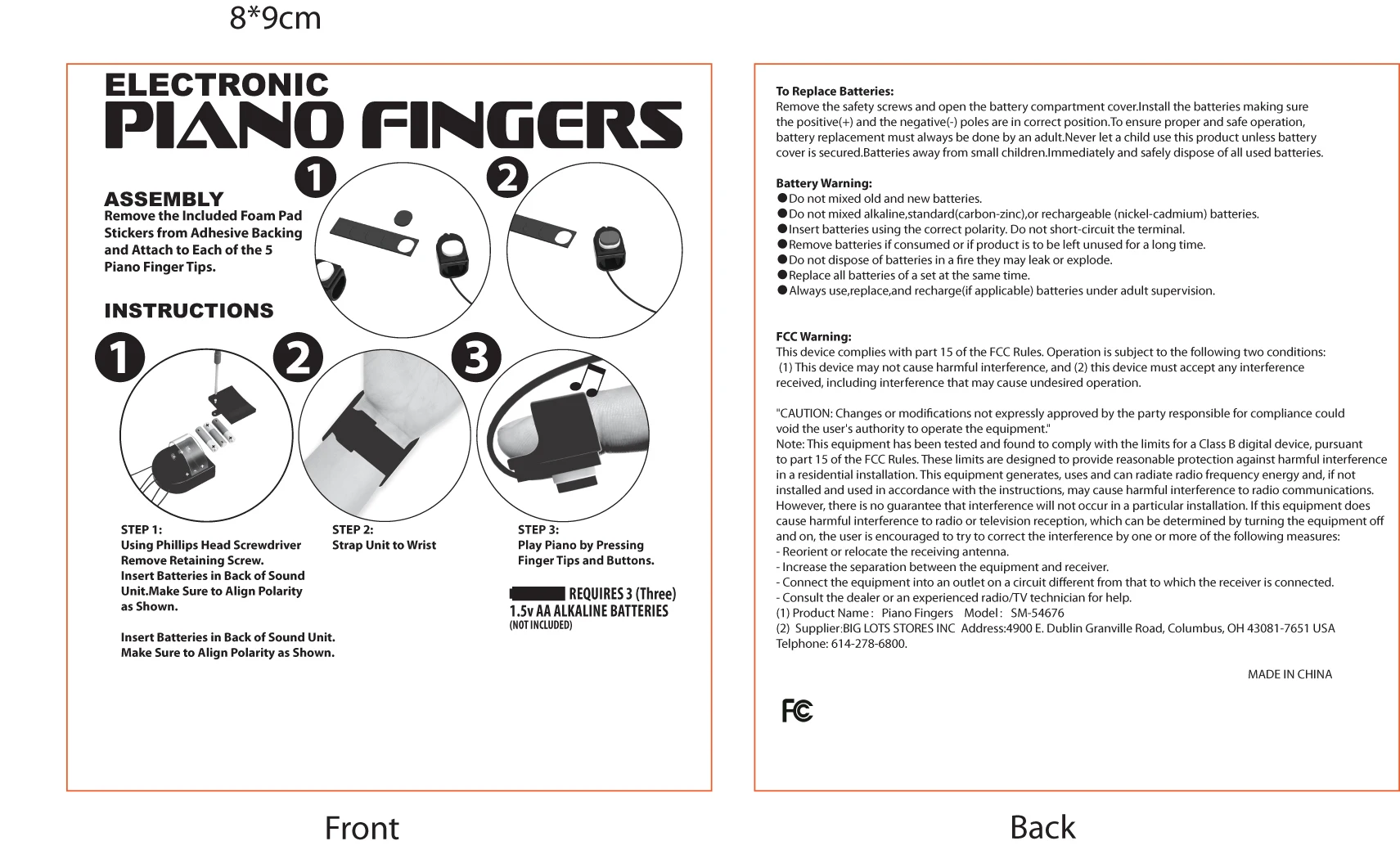 
Baby Finger Piano Toy Baby Educational Toy Musical Instrument Finger Piano musical instruments 
