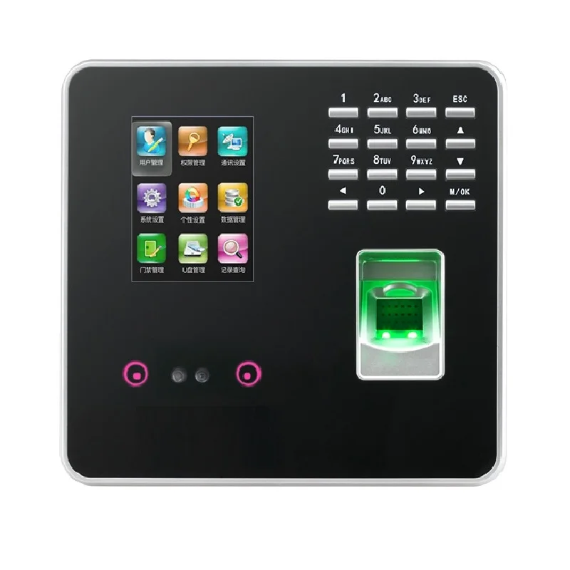 MB20 Free Software Smart Employee Biometric Face Fingerprint Recognition Access Control Time Recording Attendance Machine