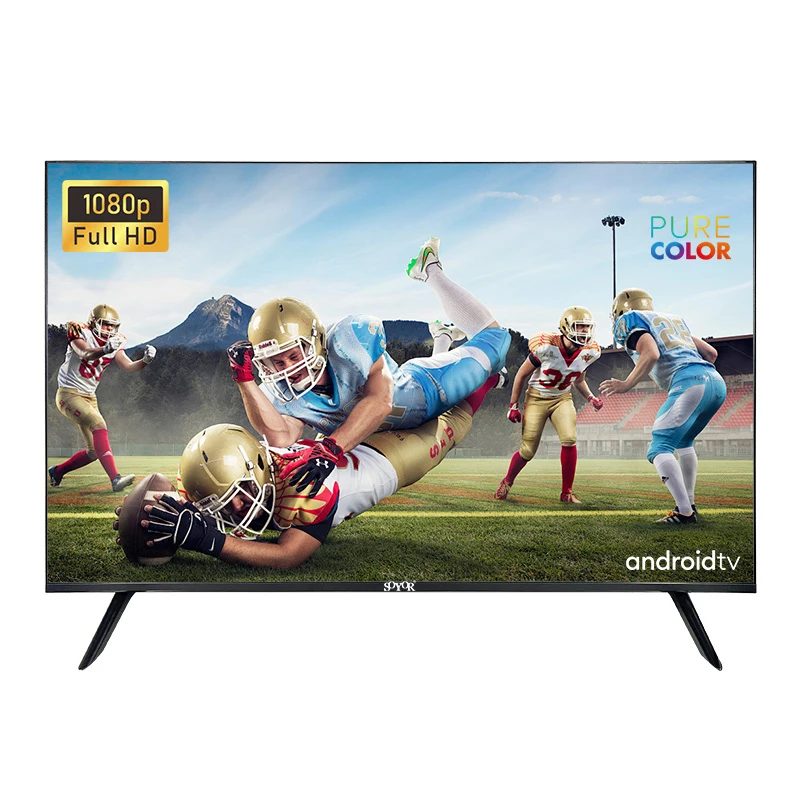 Guangzhou Verified Suppliers 4K UHD Flat Screen TV OEM 32 43 50 55 65 75 85 inch 4K LED TV Smart Television