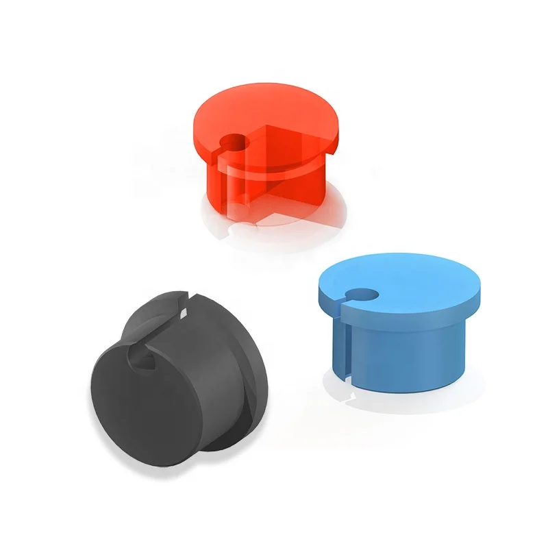 Outdoor aging resistance black 33 mm EPDM rubber sealing plug  for 8 mm cable