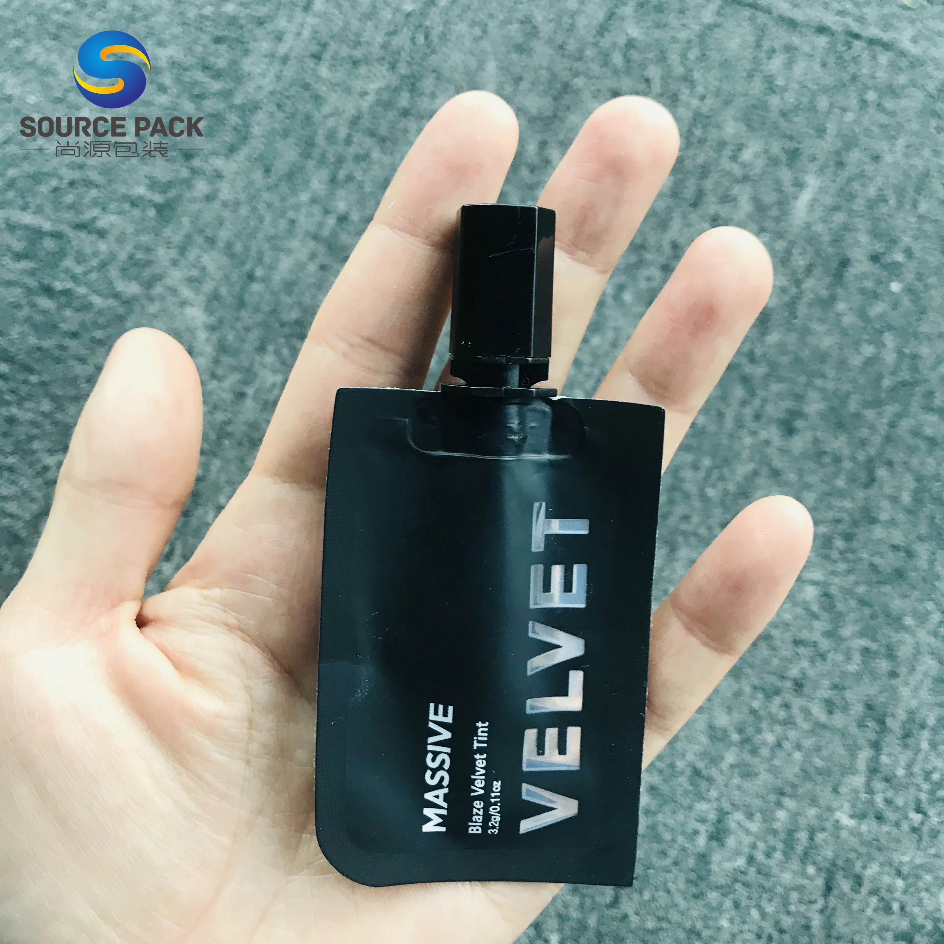 Gelatin bag spout pouch makeup flour packaging bag recycled bag