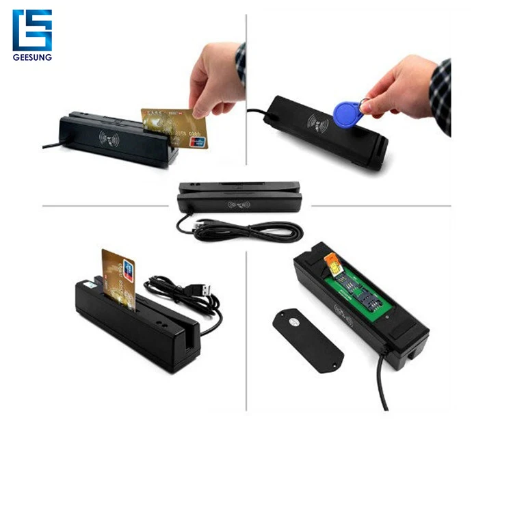 EMV IC/NFC считыватель записей/Magstripe/PSAM USB-порта