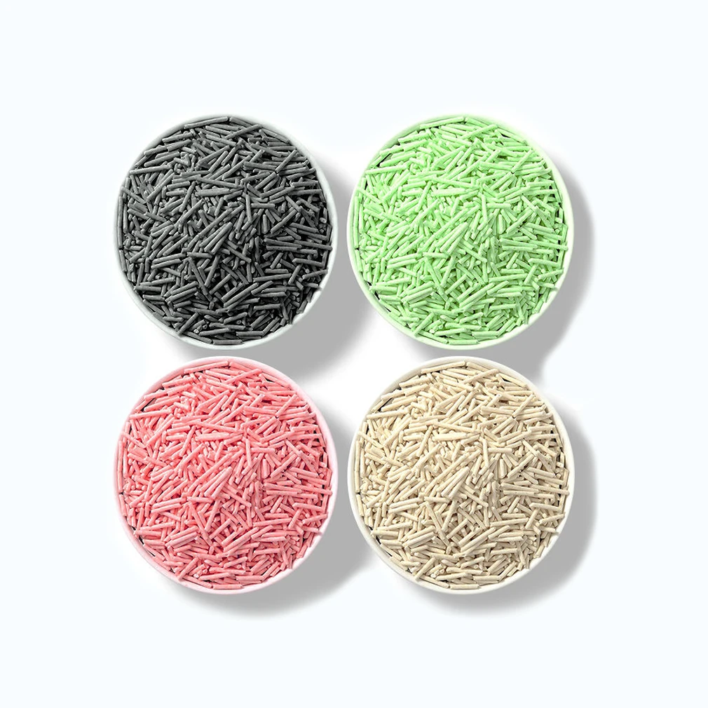 Bulk Cat Litter Wholesale Catlitter Kitty Sand Low Tracking Biodegradable Strong Clumping Flushable Tofu Cat Litter