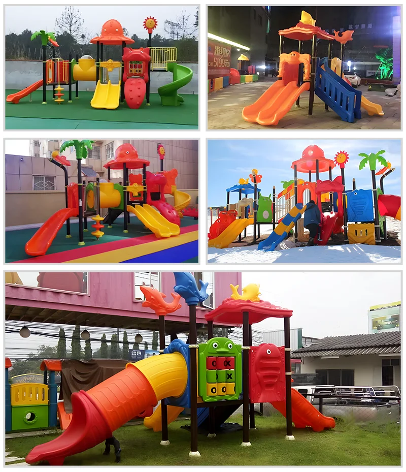 HUADONG 2024 New Kids Outdoor Playground Equipment High Quality Play Ground Slide