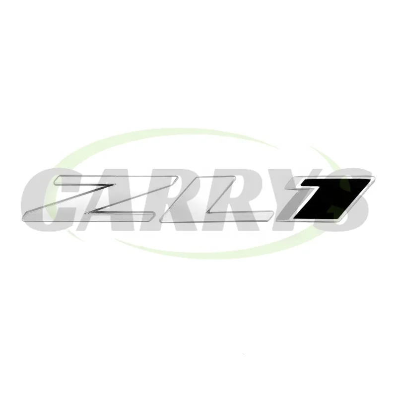 New Metal ZL1 Trunk Badge Emblem Rear Hood Nameplate Sticker For Chevy Camaro