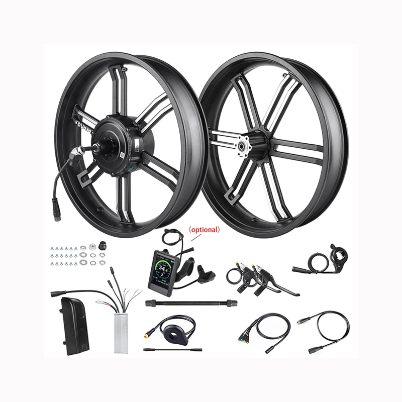 Bafang 48V 750W Electrical Integrate Motor Wheels Electric Bike Conversion Kit for 20 inch Fat Bicycle Rear Drive Hub Engine