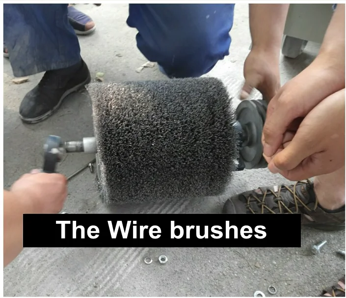 Hand Push Concrete Asphalt Removal Machine Road Line Remover Machine