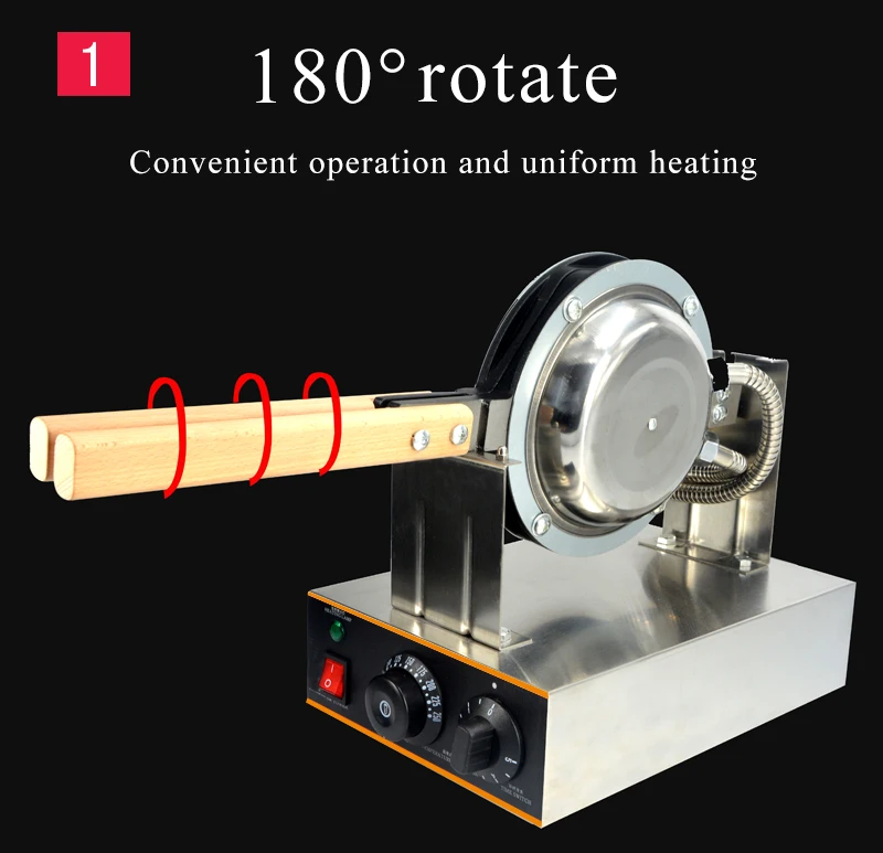 110V Delivery tool Egg Puff Maker Egg Machine Waffle Cake Machine Non Stick Pot Egg Puff Maker