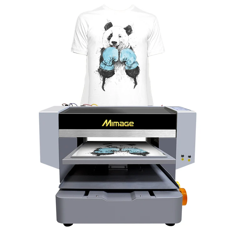 Automatic Flatbed A3 DTG Direct to cotton Garment Textile t shirt digital printing machine on clothes Printer