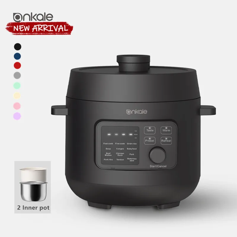 Custom Color 3L Portable Rice Cooker Digital Multicooker for Soup Electric Multi Function Non Stick Rice Cooker