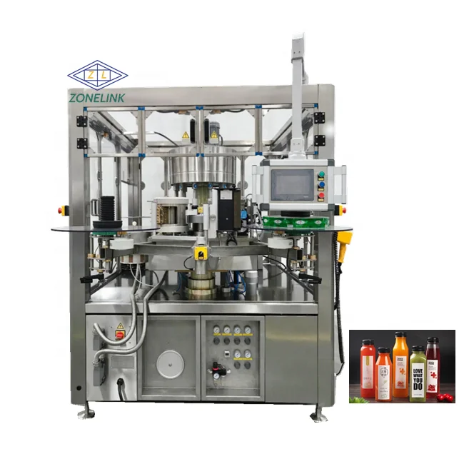 Plastic wine bottle plane label applicator hot melt adhesive labeling equipment made in China