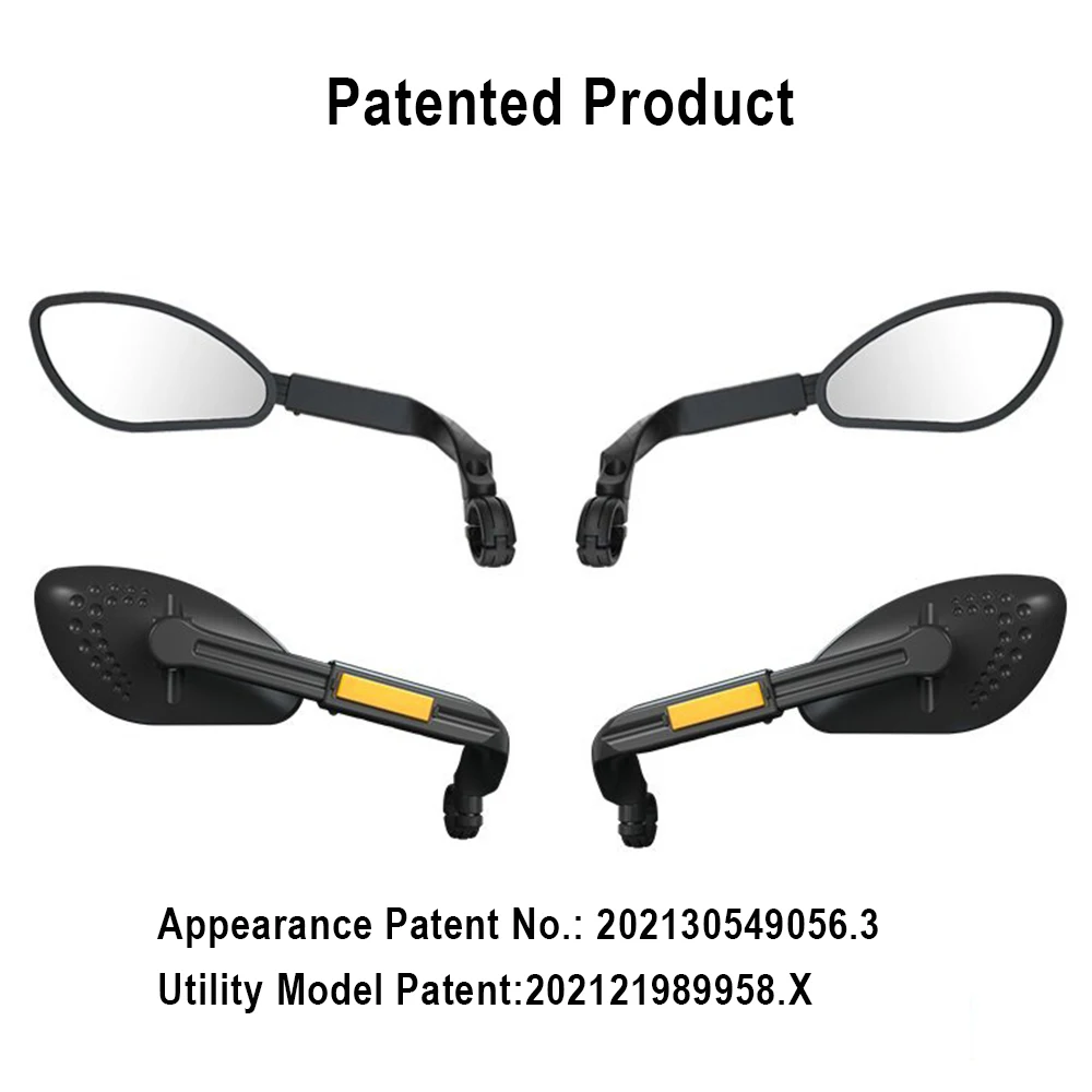 Adjustable MTB Bicycle Handlebar Rear View Mirror Glass Bike Mirror Cycling Mirror