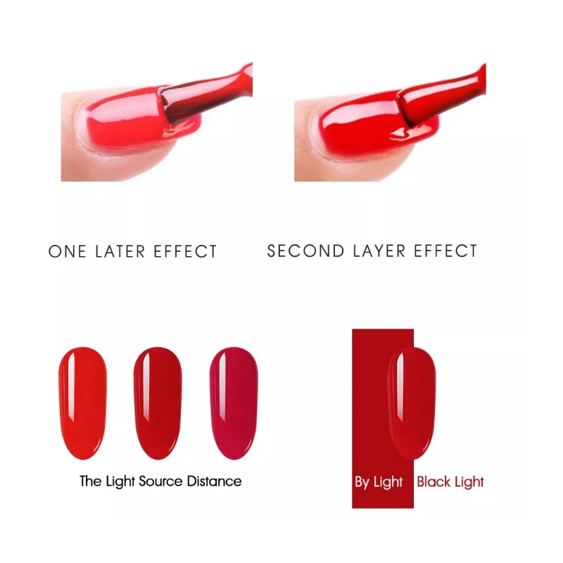 High Strong Pigment Lasting More Than 40 Days Nail Salon Supplies Professional Uv Led Oem Gel Polish