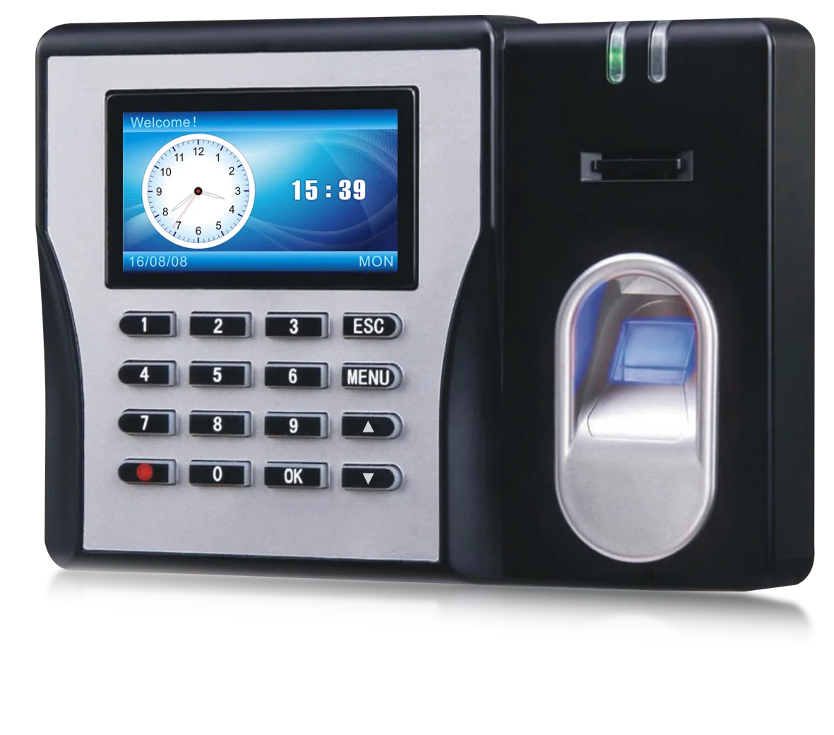 Timy Attendance Machine Print Biometric Time Recording Biometric Fingerprint Time Recording of Id Prs Finger with Sim Card