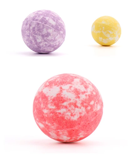 M&U Premium Natural Organic Foot Care Organic Bath Ingredients  Fizzy Soak Bath Bomb Ball