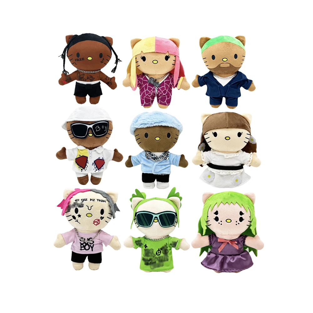 Wholesale Hottest Stuffed Plush Toys Singer Travis Hip Hop Baby Toy Plush Dolls Figure Plushies Toy