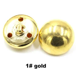 Круглая Латунная нажимная кнопка в стиле ретро с позолоченным покрытием, латунная нажимная кнопка с полукруглой металлической рукояткой