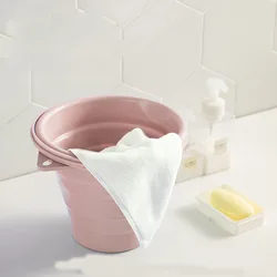 Hot Sale Reusable Folding Water Bucket 5l 10l Portable Silicone Folding Water Washing Bucket Plastic Collapsible Bucket