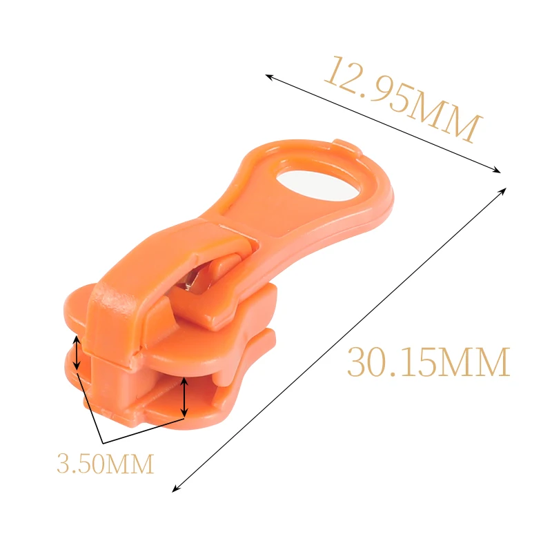 OCO Custom Silicone Zipper Puller 5# Rubber Zipper Puller for Zipper Slider Clothing Accessories