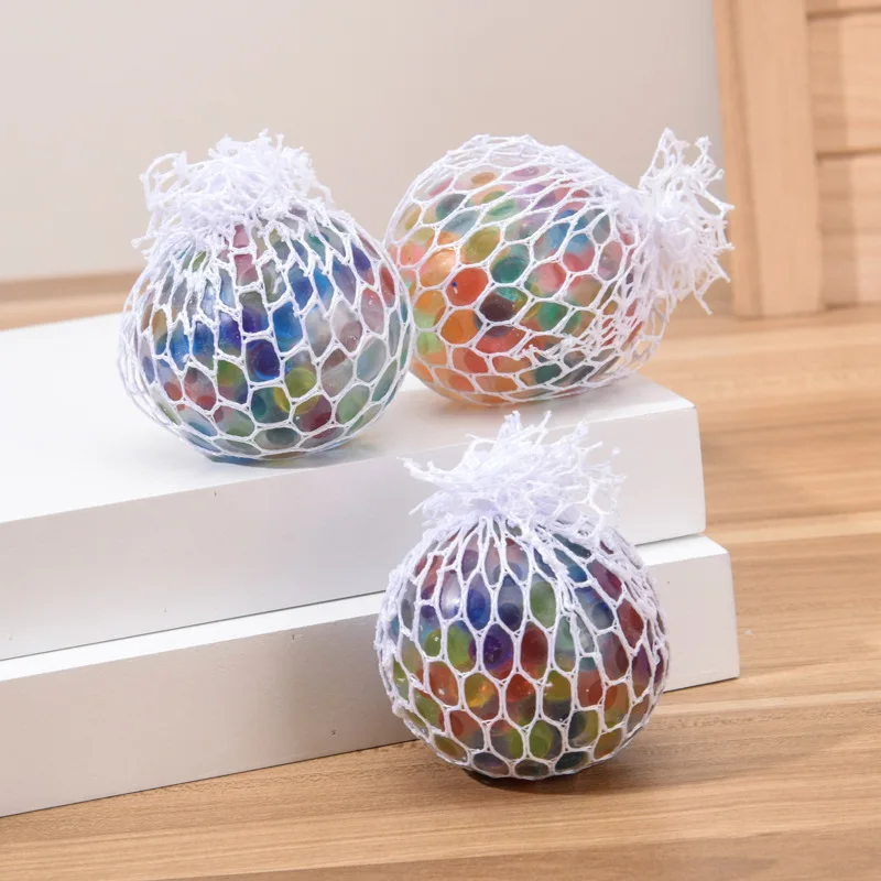 Fidget Toys Stress Relief Sensory Blink Squishy Squeeze Ball Squishy Mesh Stress Balls for Toys