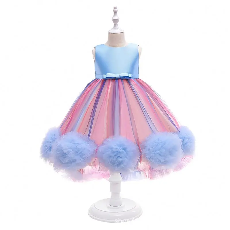 Baige Dresses For Girls Of 7 Years Old Children Clothes Kids Frock Designs Pictures Baby Party Wear