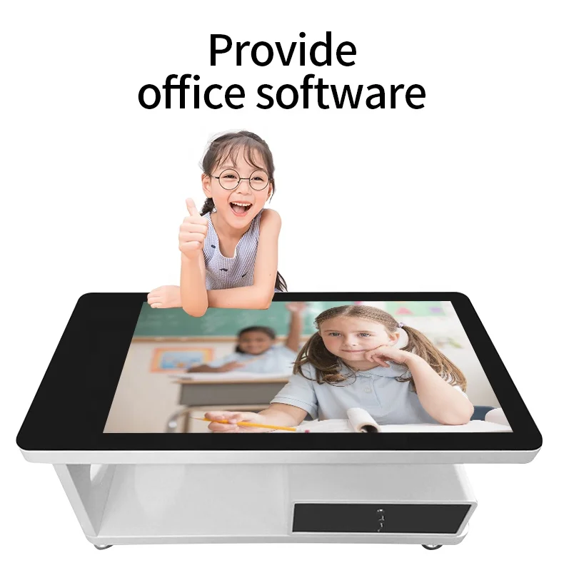 65 Inch Multi Touch Smart Table Interactive Android Advertising Display Table Smart Touch Table
