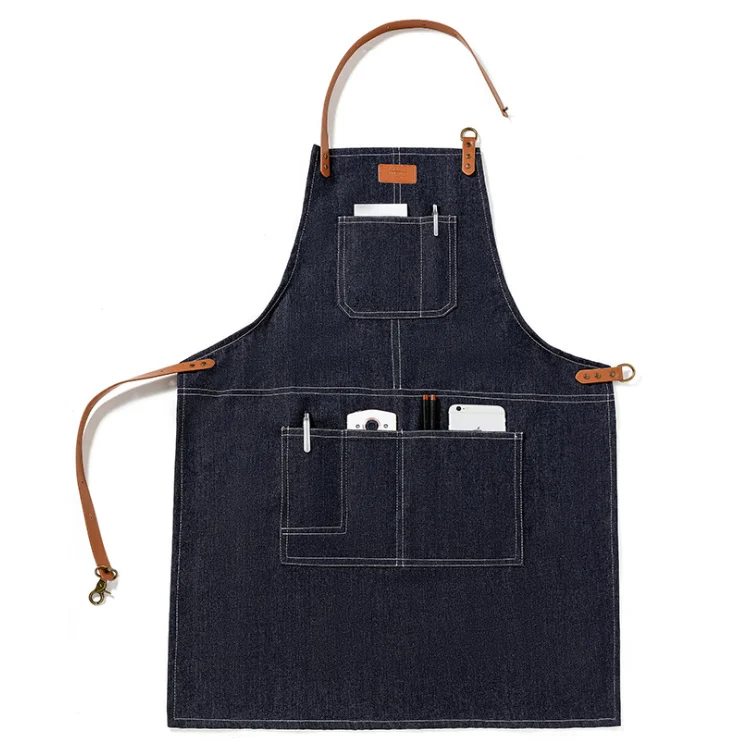 Cape manufacturer comfortable work wear recycle polyester apron barber for barbershop