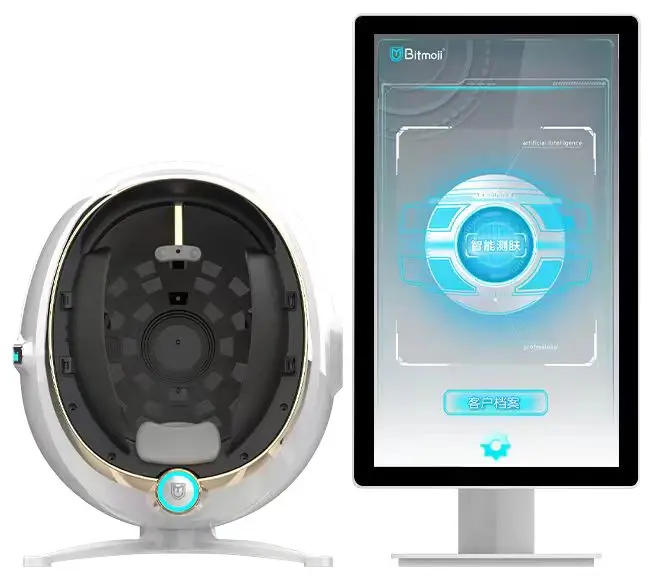 2024 Professional Wrinkle Analysis Skin Scanner Smart 3d Facial Skin Analyzer Machine Skin Analysis Machine For Face