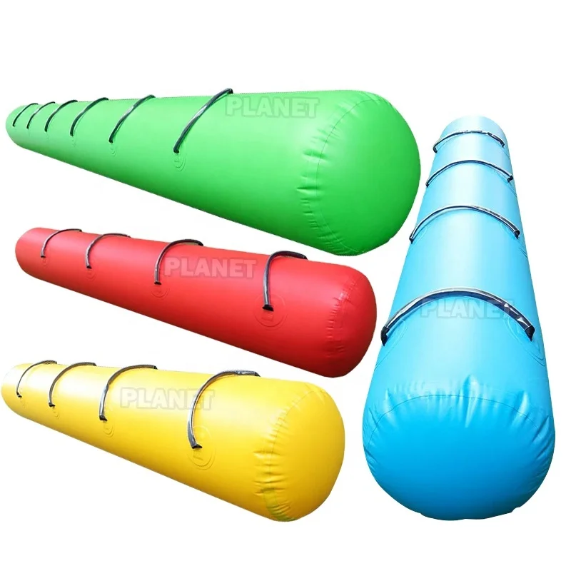 Custom Crazy Inflatable Jumping Ride Inflatable Bouncy Sausage Racing Inflatable Jumping Tubes Games For Team Building